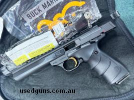 Firearm functions and is in excellent condition. cased with 1 magazine- approximately 500 rounds fired from it on 3 years. price includes postage to your nomina