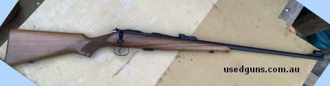 Brno model 2. Built in 1967. Good stock, brand new professional blueing job. Comes with original iron sights intact and 5 shot mag. Price plus post.