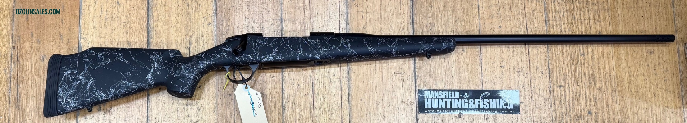 #17333 Fierce Fury 7mm Rem Mag Graphite Black