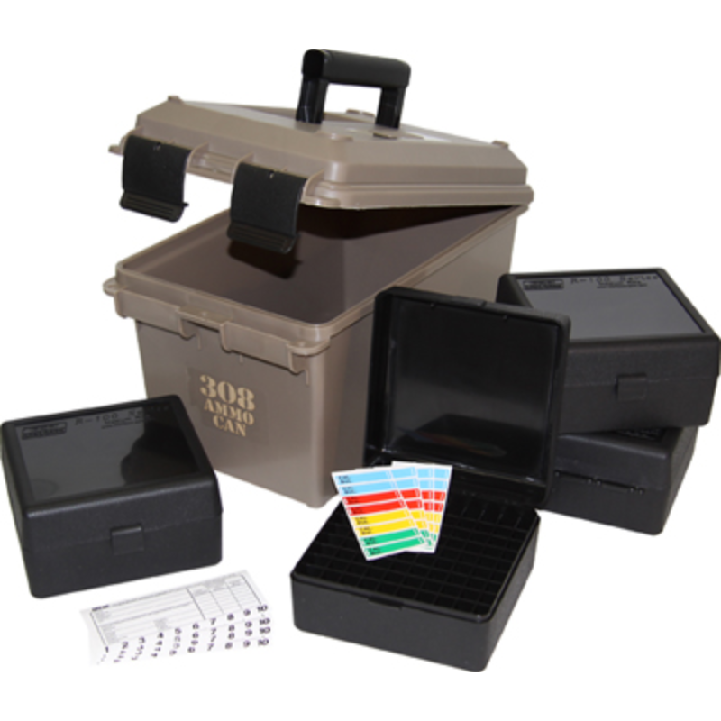 MTM 308 Ammo Can includes 4 x RM-100s - Dark Earth