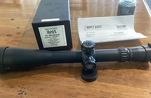 New in box with all original paperwork, never used March -X, 8x-80x56, 1/8‚Äö√Ñ√∂‚àö√ë‚àöœÄ MOA, MTR-3 reticle.