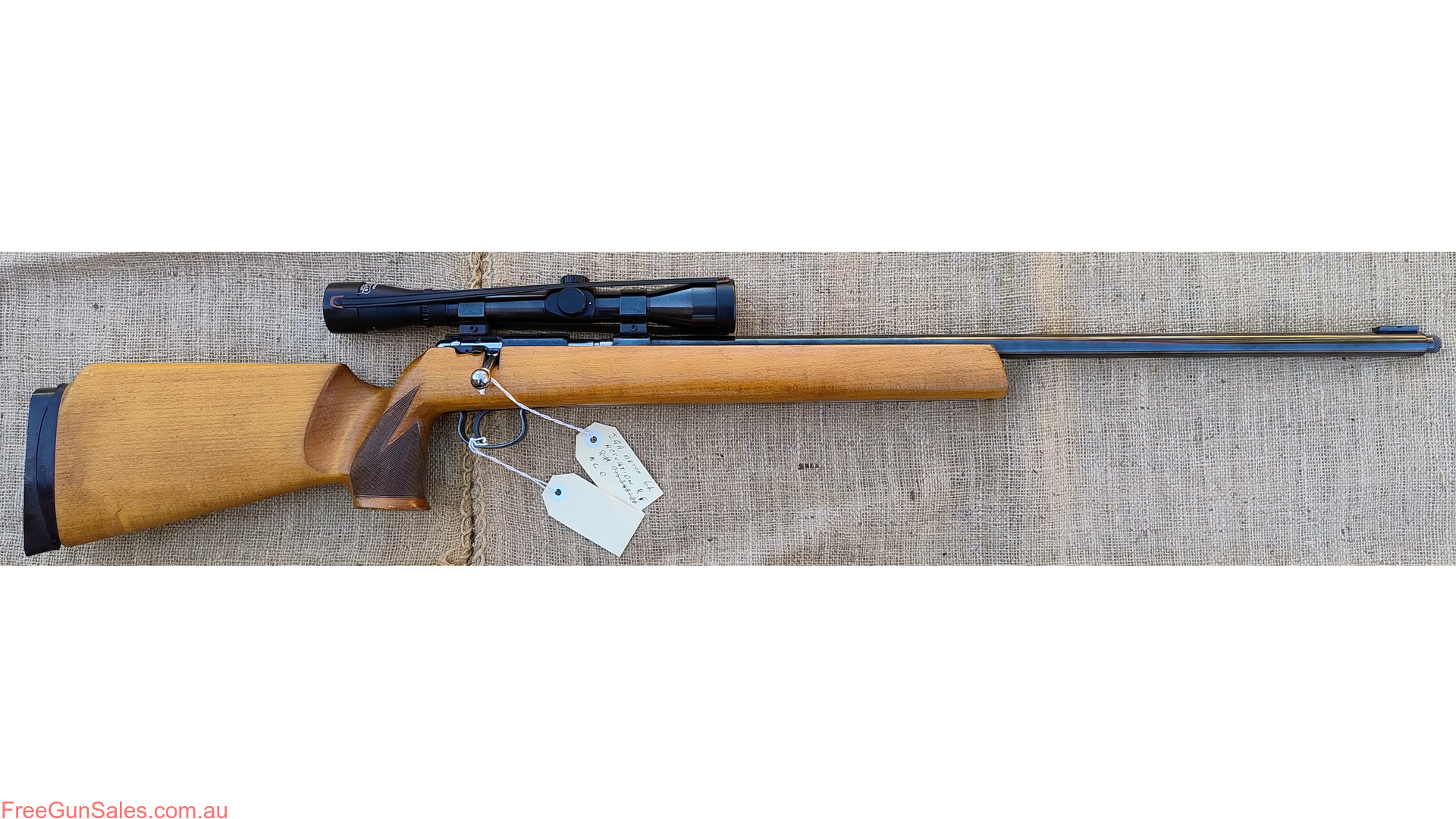 Anschutz Match 64 22LR S/N: 711864 (blue) Orange