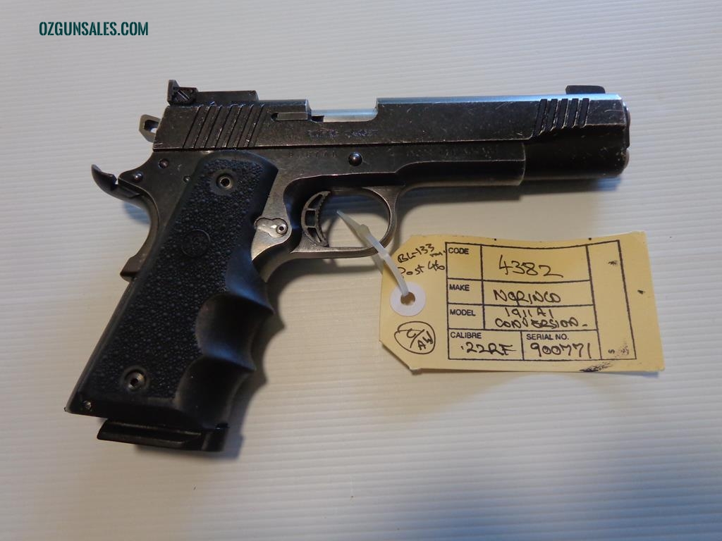 Norinco 1911A1 .22RF conversion