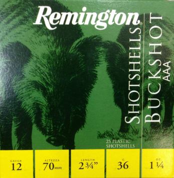 Remington 12GA 9 pellet Buckshot