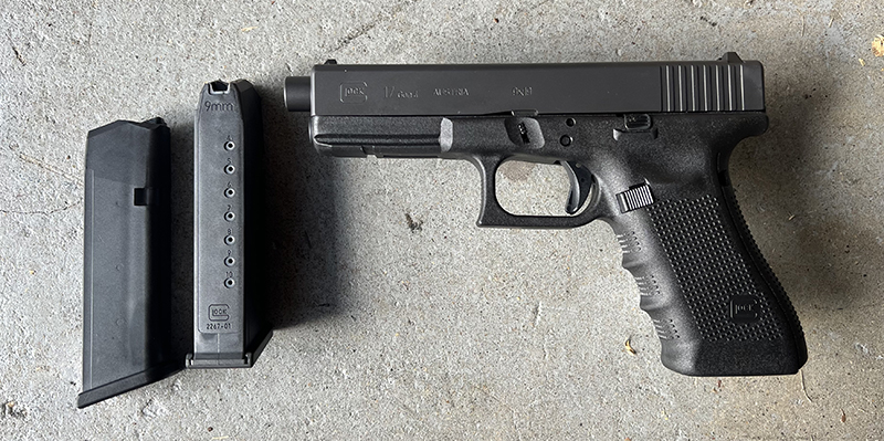Glock 17A Gen 4 9mm Full Size 10 Shot 122mm