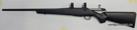 Tikka T3X 222 Rem Synthetic. Good condition. $900 plus freight