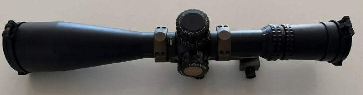 Nightforce ATAC-R 5-25x56 F1 MIL-C reticle.