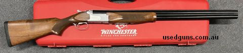 Winchester Select Sporting 12g. 30" Barrels with 3 adjustable chokes and ejectors. Bores are excellent showing very little use. Would be overall excellent excep