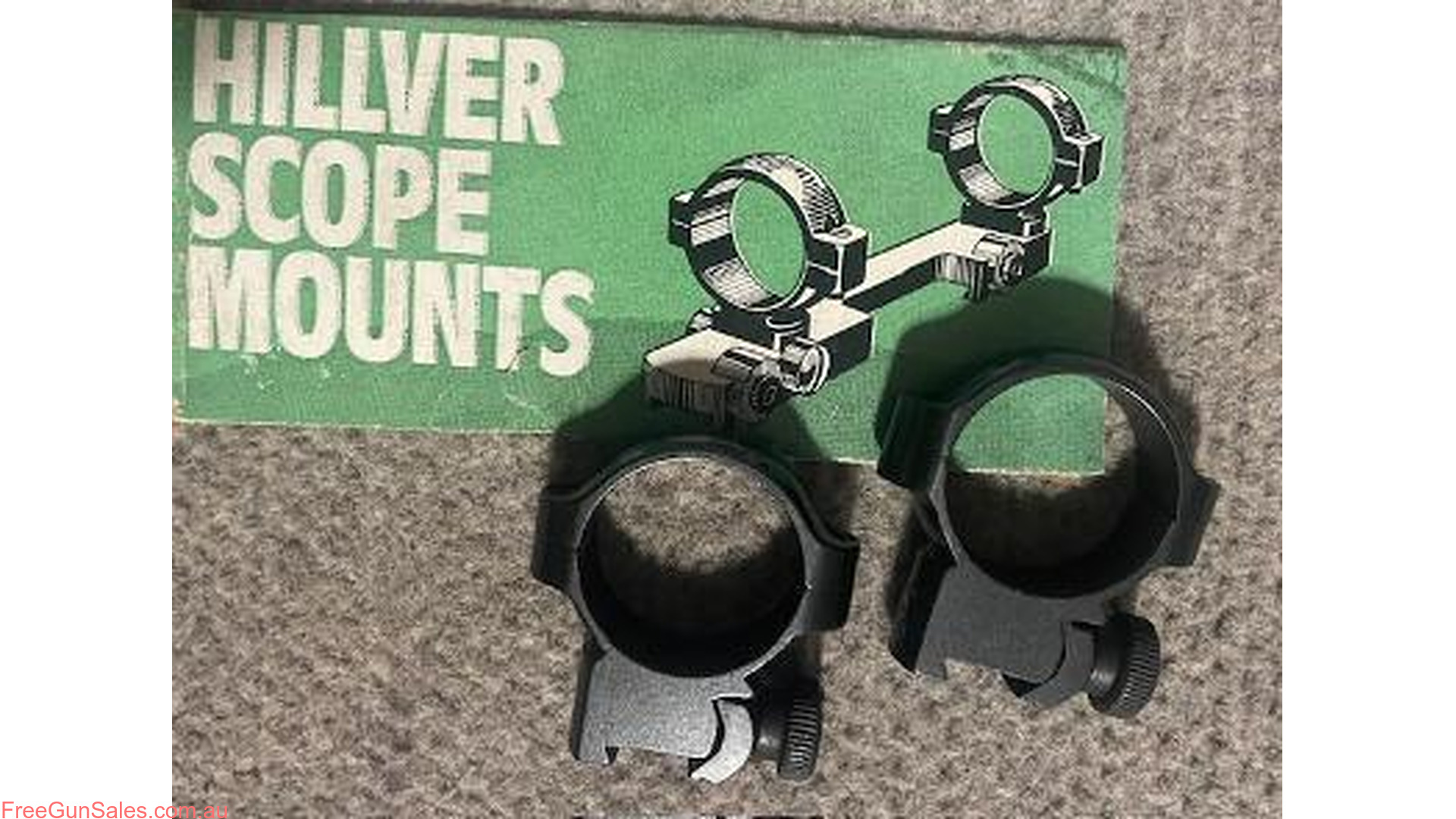Hillver Rimfire Rifle 1" Mounts Caloundra