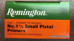 11,000 Remington Small Pistol Primers no.1 1/2 , $145 per 1000 Pick up only.