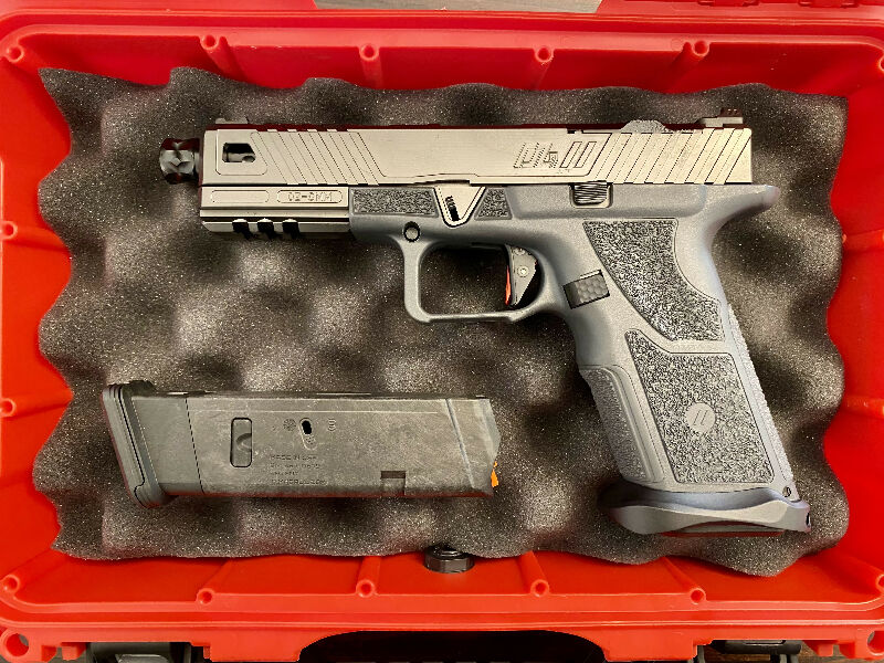 ZEV TECHNOLOGIES OZ9, new/unfired. Been held on a collectors licence.