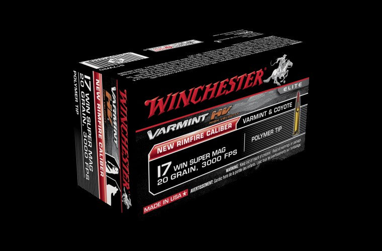 WINCHESTER .17WSM 20GR HV S17W20