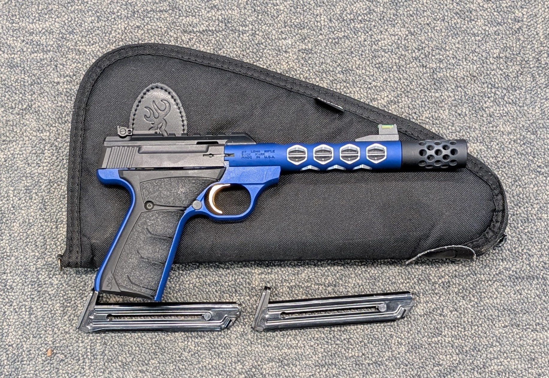 Pre-Owned | Browning Buck Mark Vision Blue - 22LR