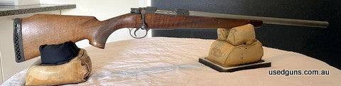 Rifle is in good condition. Has had stainless steel barrel fitted. Requires new butt pad. Plus postage.