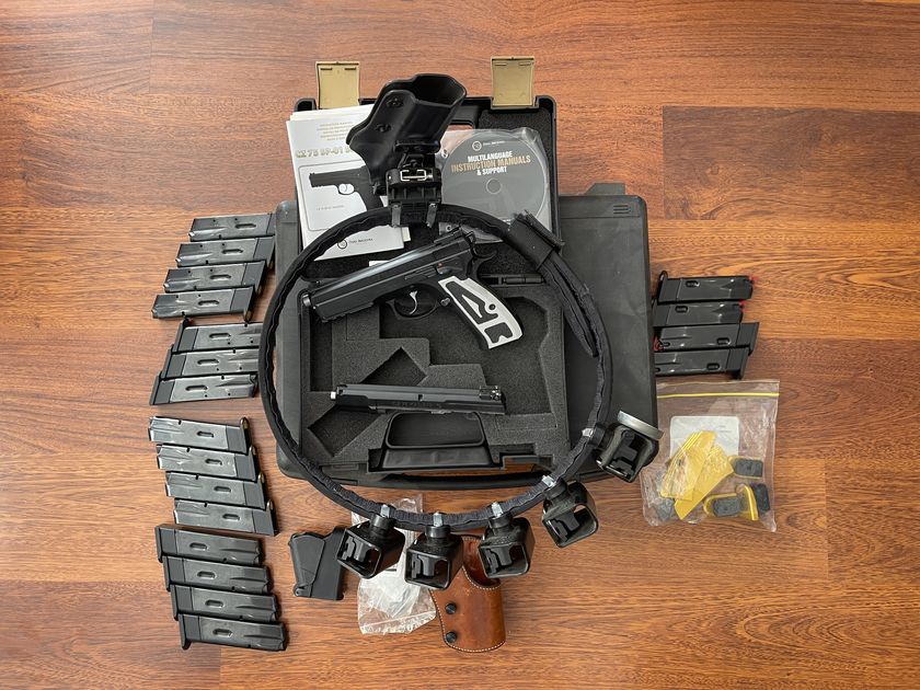 SP01 with .22LR Kadet conversion kit
