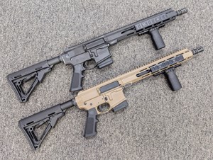 WEDGETAIL
MPR MICRO 
PUMP ACTION
CATEGORY B IN QLD
13 INCH BARREL
THREADED MUZZLE
WITH A2 FLASH HIDER
A2 GRIP
SHORT HANDGUARD 
MAGPUL DUST COVER
MAGPUL COLLAPSIBLE STOCK
MAGPUL RVG FRONT GRIP
MADE IN AUSTRALIA

AVAILABLE IN
223REM 1 IN 7 INCH TWIST BLACK NEW $3290
223REM 1 IN 7 INCH 