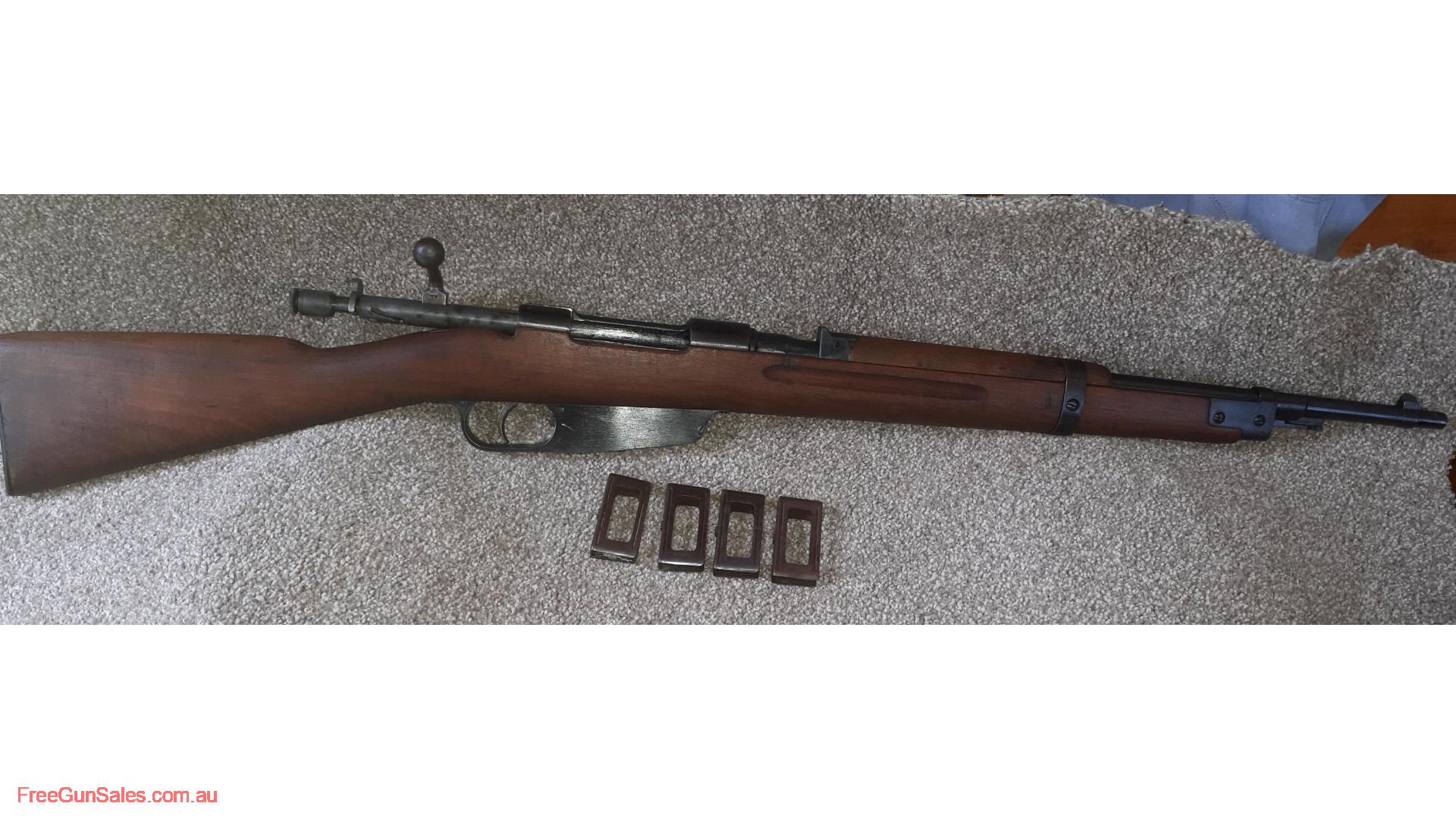 6.5 x 52 Carcano 1940 Kilcoy