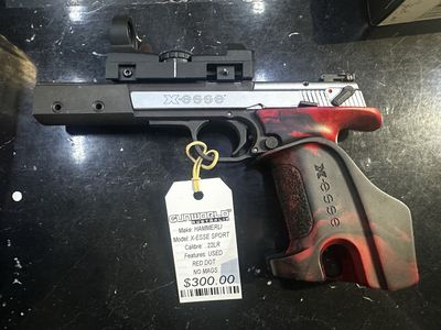 Used Hammerli X-Esse Sport .22lr With Red Dot & NO MAGS - SN:  E011736