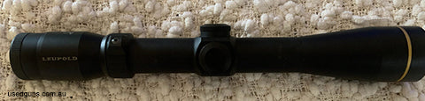 Leupold VXR 3x9x40 in very good to excellent condition clear lenses illuminated centre red dot, very fine marks on coating from rings barely noticeable