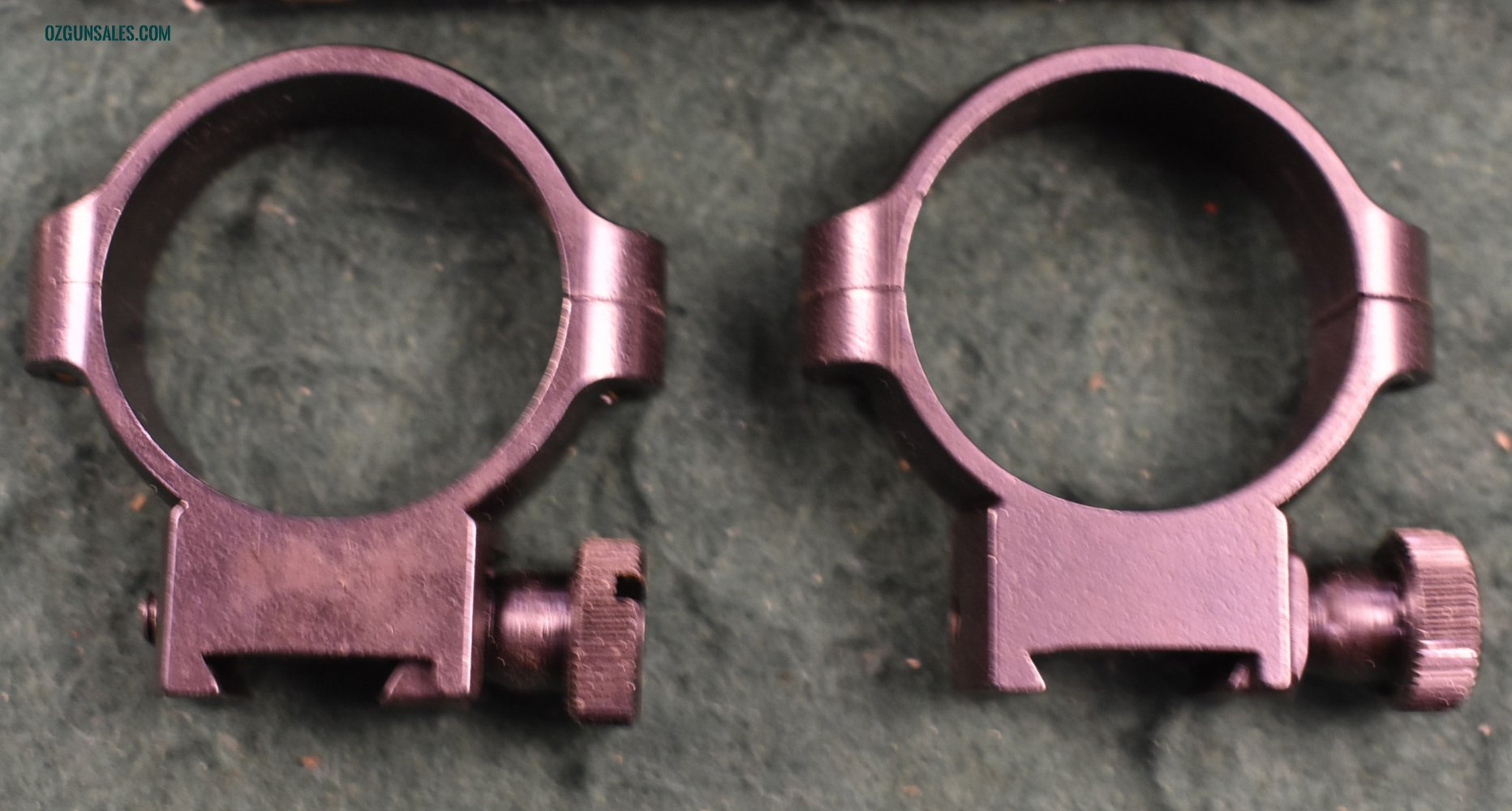 LYNX STEEL 30MM LOW RINGMOUNT SET.......NEW!
