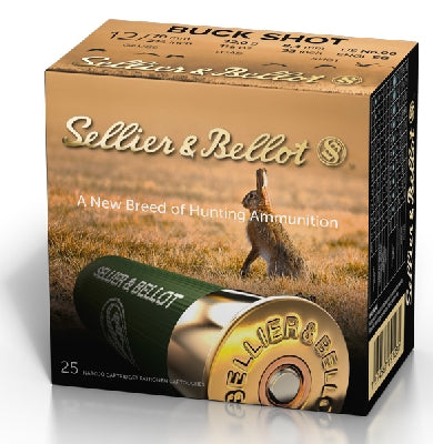SELLIER & BELLOT 12 GAUGE 32G #SG (25PK)