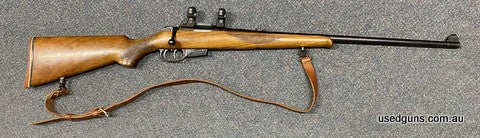 Very good condition Brno ZKW 465 in 22 Hornet. Still retains its original sights 150/100/200 and front hood. Comes with a sling. Set triggers. $65 freight to yo