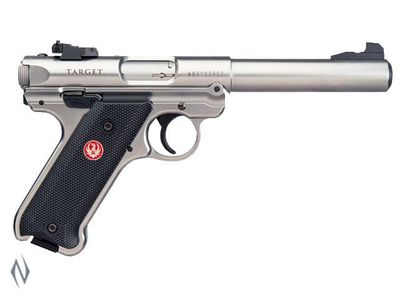 Ruger MKIV 22Lr Target Stainless 140mm