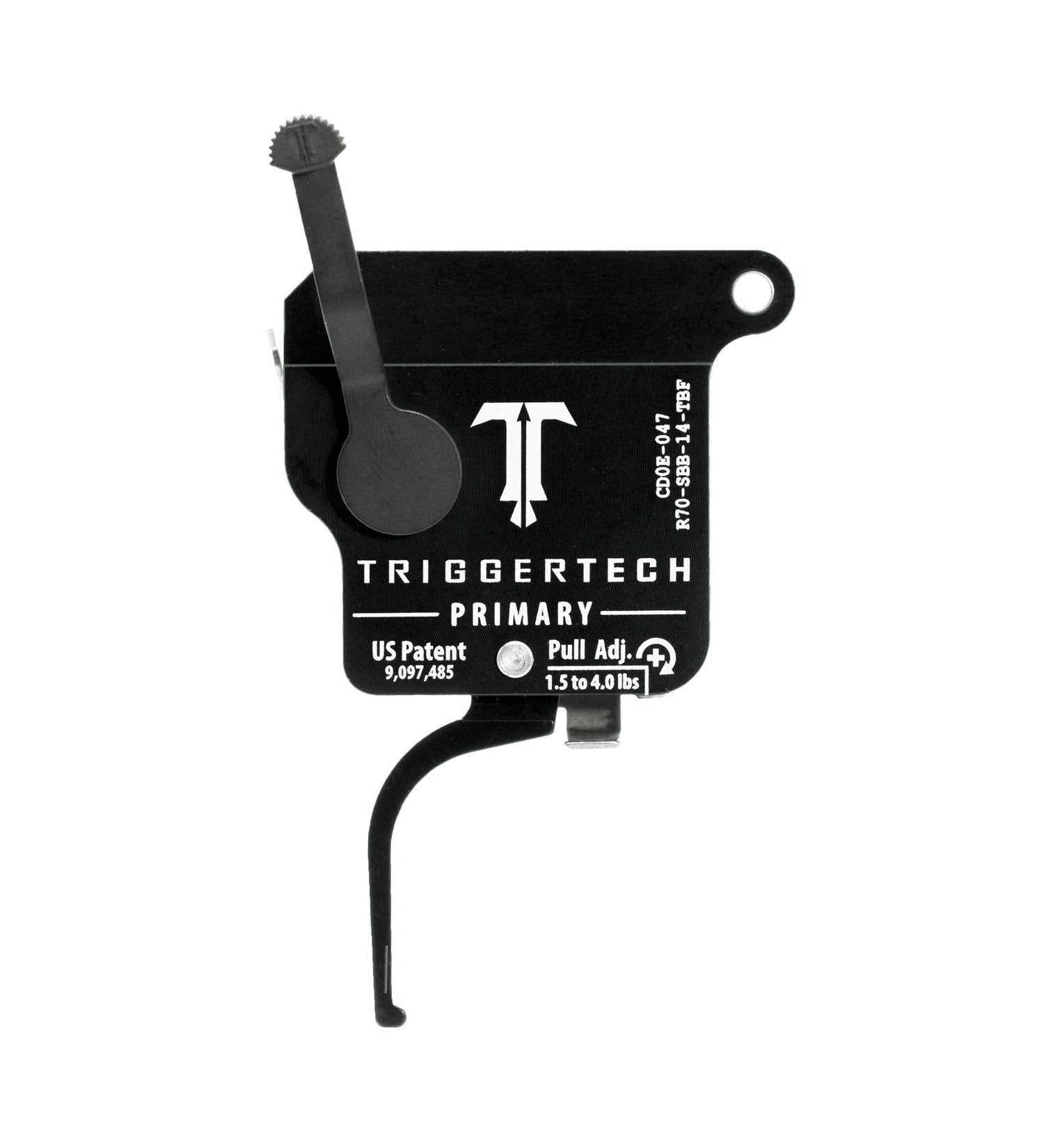 TRIGGERTECH PRIMARY FLAT BLK TOP SAFTEY REM 700 S/ STAGE