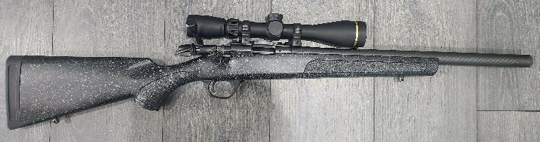 Bergara BMR Carbon. Can sell with or without scope. Very little use and only selling due to new firerms limit. Got good groups with cheap Aguilar high velocity 