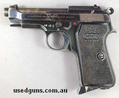Beretta Model 948 .22 pistol in very good condition. 22 Long Rifle version of the Model 1934 which was Italy's service pistol during WWII. Some bluing loss but 