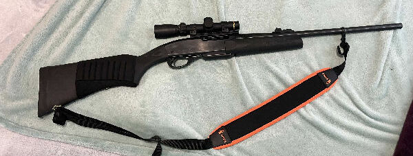Remington 7600 pump action carbine