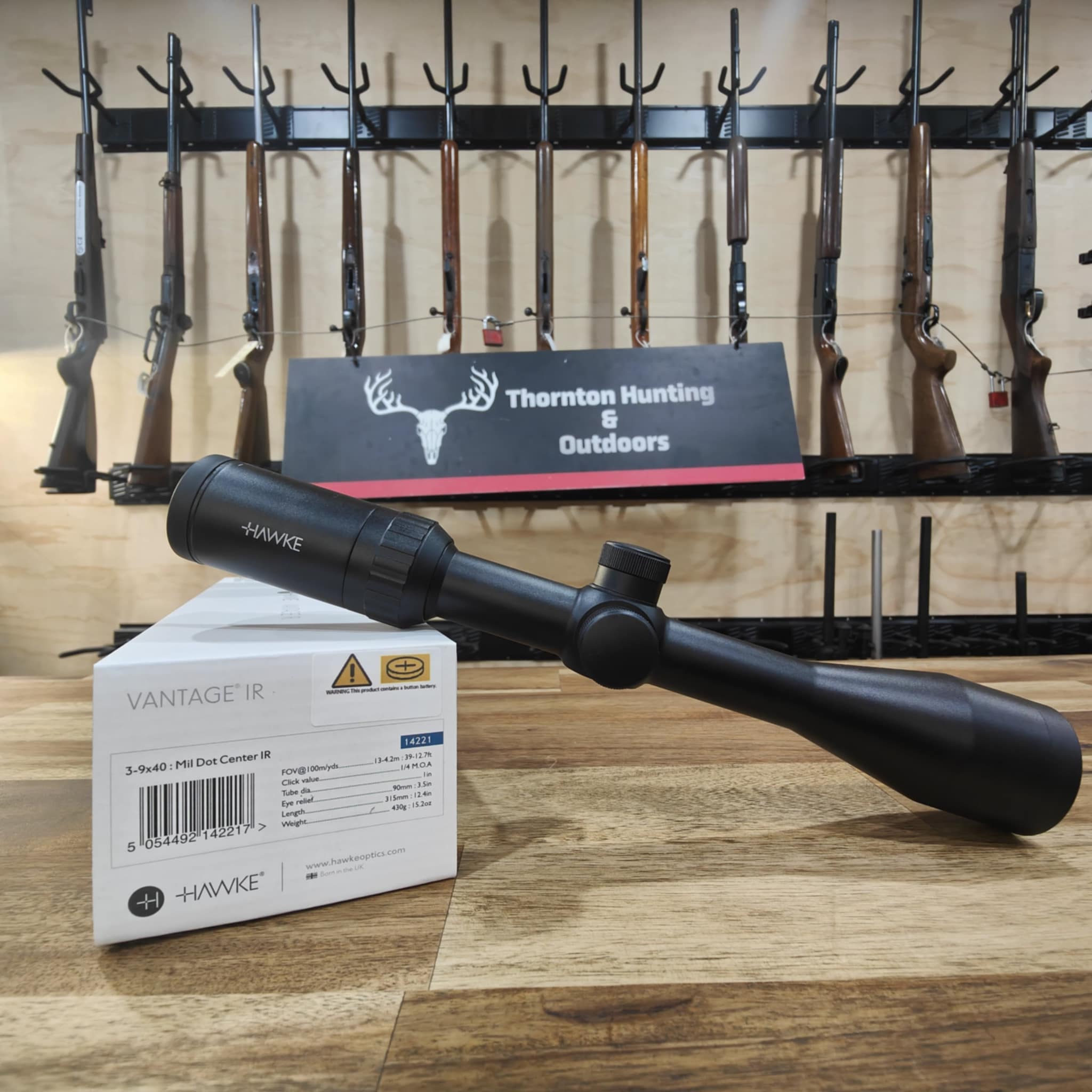 Hawke Vantage IR 3-9x40 Scope