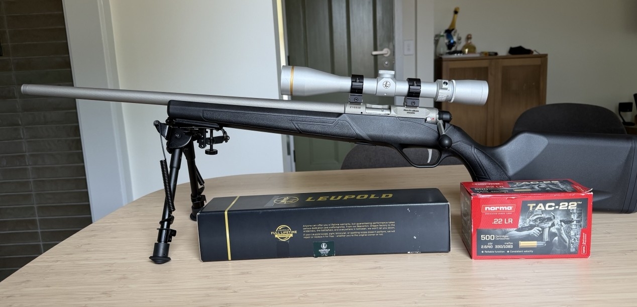 Lithgow LA101 Crossover .22lr L/H rifle