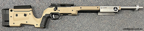 CZ 457 with IBI Match barrel in excellent condition. Comes in MDT XRS Chassis and has MDT picatinny rail fitted. Kaisen front rest and some sort of barrel weigh