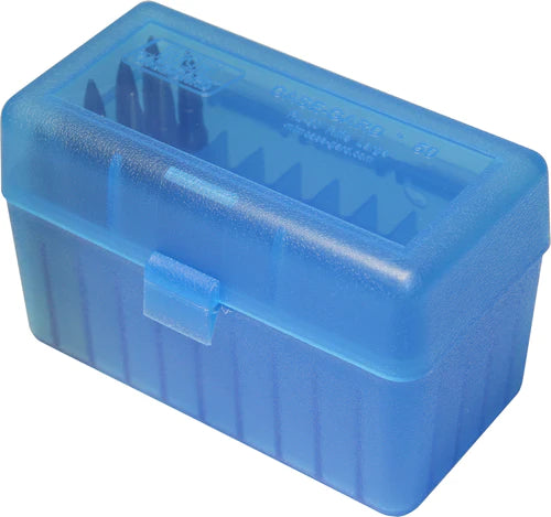 MTM 50 Round Hinged Ammo Box  RM-50-24