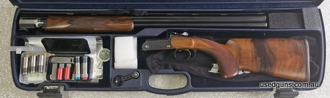 Blaser F3 Sporter. 30 inch barrels. Fitted with high grade Joe Camilleri stock. Presents in near perfect condition. Beautiful shotgun to use but no longer being