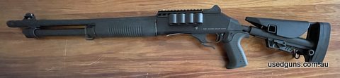 Gun in great condition have used it a few times due to my age gets a bit heavy to carry for long in the field has had about 350 rounds through it. Going back to