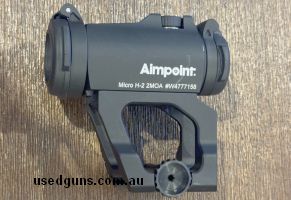 Excellent condition Aimpoint Micro H-2 with Scalarworks Leap 01 1.93" Mount.. Sight has only a couple of very small marks that can only be seen in the right lig