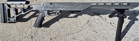 Used twice at the range so is as new , Suits LA 102 Lithgow rifle 223 , Compatible with AIC mags , check with manufacturer if compatible with other calibre's. C