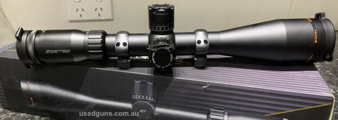 ZeroTech trace 4.5-27x50 R3 side focus never been on a gun will come with mounts and box