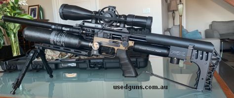 Genuinely used 3 times at range . Sabre Tactical Acura Swiss rail, cheek riser, bag rider. Hawke Scope Eagle Vision Magazine Spika carry bag Many other new extr