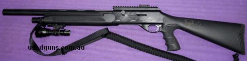 Stock Number 14097. Adler model B220 12 g straight pull bolt action in good condition.