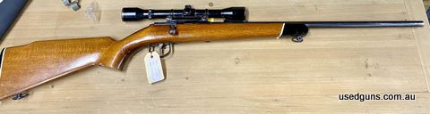 Rifle shoots well, great beginner‚Äö√Ñ√¥s rifle, has a few handling marks