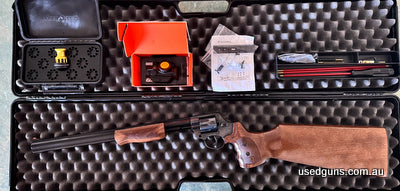 Cat B revolver rifle! Ultra rare opportunity to own a revolver under a CAT B rifle license. Excellent condition 9 shot revolver with all the fruit, Weaver rail,
