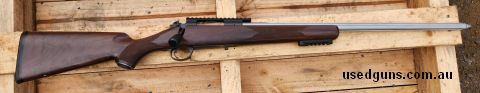 Factory barrel 1:14, rechambered by custom 37. Very accurate.
