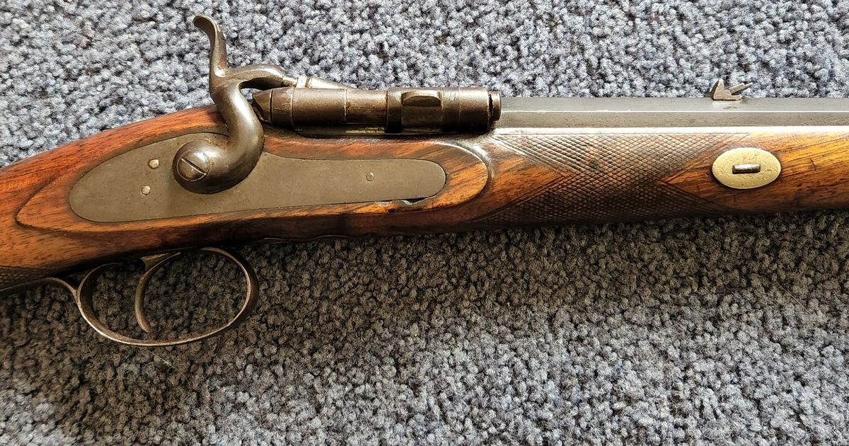 Snider Sporting Rifle in .442 kangaroo made by WH Tisdall