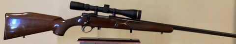 Sako L461 Heavy Barrel, late 60‚Äö√Ñ√∂‚àö√ë‚àö¬•s. All original condition, Matching bolt s/n., some safe handling marks where the forend wood stock at action en