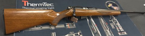 Scarce CZ 453 American in 17HMR. Rifle is in excellent condition and would be a great bunny or fox rifle.