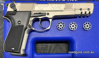 Walther CP88 air pistol in excellent condition. Comes cased with 3 mags. Suit new buyer. $30 freight to your dealer Australia wide (WA $75 Perth Only).