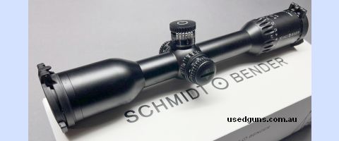 All new Schmidt & Bender META 3-18x42 scope with LP7 Illuminated reticle in the second focal plane. 30mm Tube. 0.1 MRAD adjustments. Locking ASV II-B elevation 